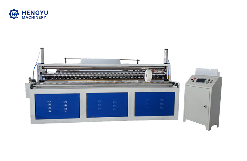 Jumbo Paper Roll Slitting And Rewinding Machine